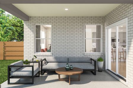 New construction Duplex house 306 Emerie Wy, Georgetown, TX 78626 Tribeca- photo 22 22