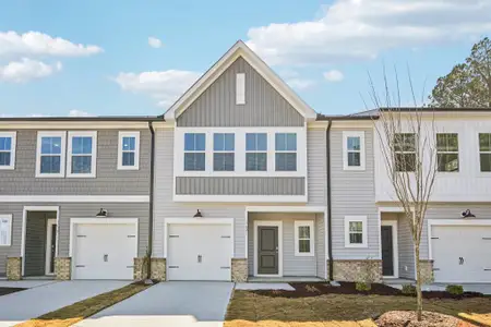 New construction Townhouse house 1621 Mirth Ct, Rolesville, NC 27571 plan Camellia - image