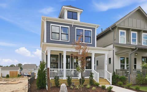 New construction Townhouse house 1301 Barreto Dr, Wendell, NC 27591 plan Aiden - image