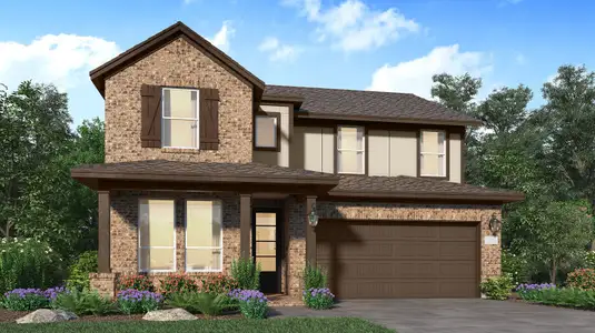 New construction Single-Family house 4005 Shimmer Sol Dr, Brookshire, TX 77423 plan Pelham - image