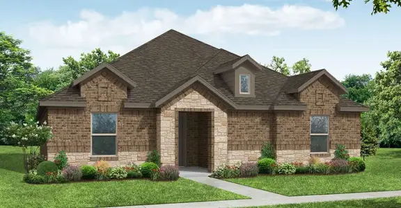 New construction Single-Family house 2817 Hay Ln, Midlothian, TX 76065 plan Salinas - image