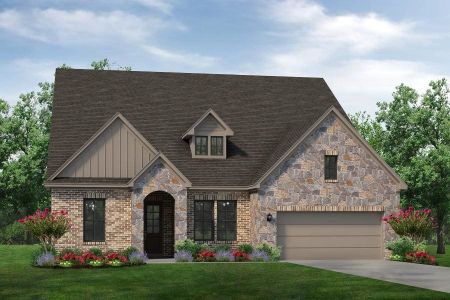 New construction Single-Family house 12205 Crystal Dr, Krum, TX 76249 Bluebonnet- photo 0