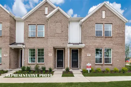 New construction Single-Family house 5109 Community, Haltom City, TX 76117 plan Rhodes - image