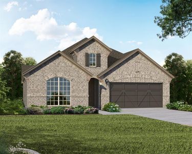 New construction Single-Family house 161 Pecan Lane, Rhome, TX 76078 Plan 1523- photo 0