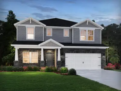 New construction Single-Family house 145 Frontiersman Dr, Mocksville, NC 27028 plan Johnson - image