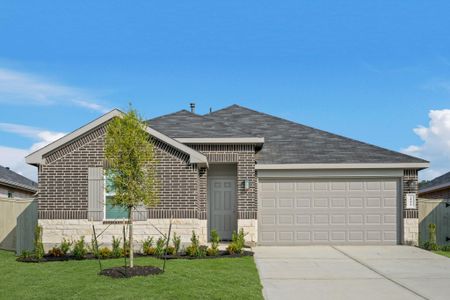 New construction Single-Family house 14274 Moonflower Dr, Splendora, TX 77372 plan X40F (Express) - image