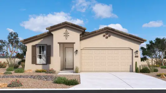 New construction Single-Family house 23996 W Hacienda Ave, Buckeye, AZ 85326 plan Acacia II - image