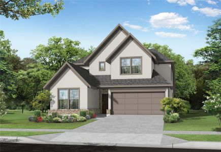 New construction Single-Family house 7410 Birch Thistle Ln, Katy, TX 77493 plan Montague - image