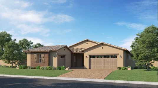 New construction Single-Family house 23109 E Nightingale Rd, Queen Creek, AZ 85142 Aurora Plan 5580- photo 1 1