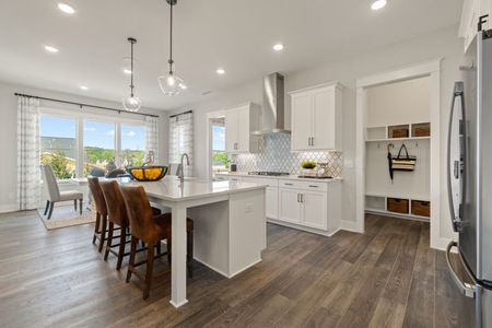 large kitchen island