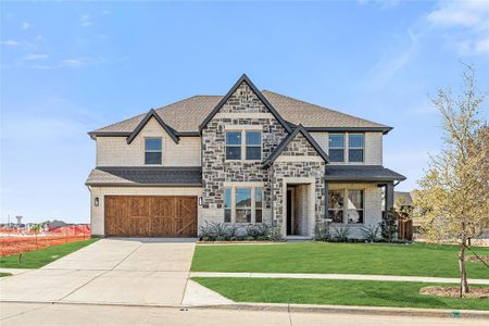 New construction Single-Family house 4121 Lavina Lane, Prosper, TX 75078 Bellflower IV- photo 0