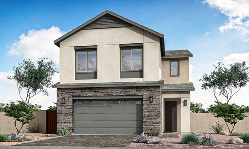 New construction  house 5743 S Quartz St, Gilbert, AZ 85298 plan Vineyard Plan 3004 - image
