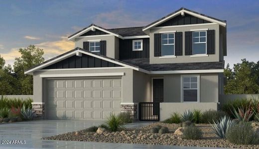 New construction Single-Family house 8975 S 168Th Lane, Goodyear, AZ 85338 Evergreen- photo 0