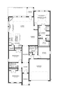 New construction Single-Family house 1017 Clayton St, Aubrey, TX 76227 plan Nash - image 4