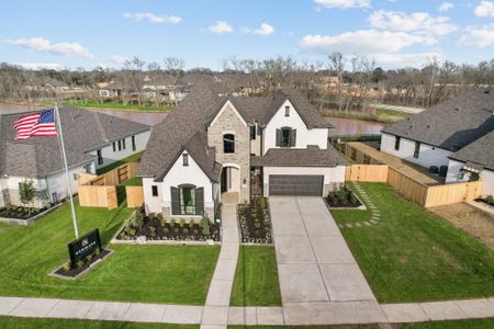 New construction Single-Family house 5310 Lakeview Bnd, Fulshear, TX 77441 Vicenza- photo 3 3