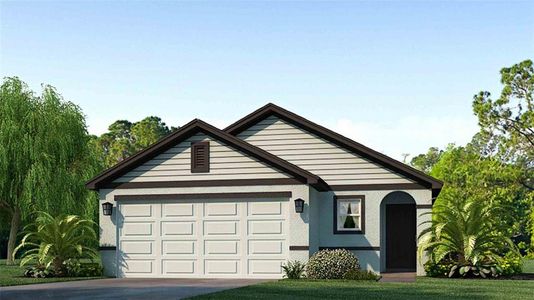 New construction Single-Family house 12019 Lansing Gln, Parrish, FL 34219 Allex - photo 0