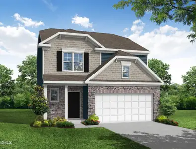 New construction Single-Family house 104 Arundel Dr, Archer Lodge, NC 27527 plan Ellerbe - image