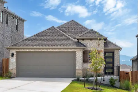 New construction Single-Family house 8007 Shining Flor Run, Lago Vista, TX 78645 plan Cypress | Tessera - image