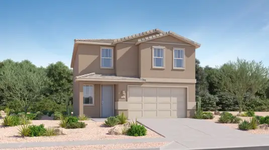 New construction Single-Family house 7106 W Joycliff Wy, Tucson, AZ 85757 plan Edison - image