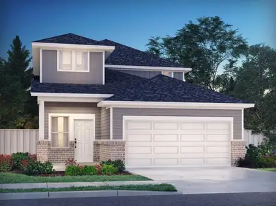 New construction Single-Family house 31025 Perdido Valley Ln, Rosharon, TX 77336 plan The Olympic (380) - image