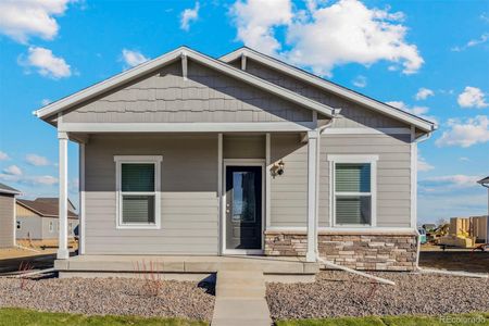 New construction Single-Family house 3042 Nectar Street, Strasburg, CO 80136 - photo 0