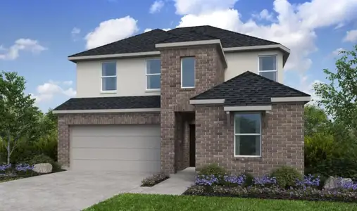 New construction Single-Family house 1110 Pecan Tree Ln, Tomball, TX 77375 plan Reid - image