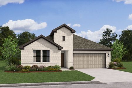 New construction Single-Family house 8403 Bay Oaks Dr, Baytown, TX 77523 Passionflower II- photo 0