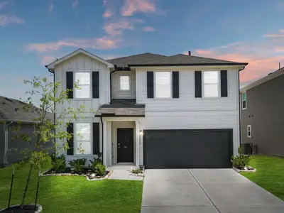 New construction Single-Family house 23515 Weir Box Rd, Hockley, TX 77447 Kisko- photo 1 1
