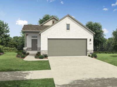 New construction Single-Family house 123 Tolo Dr, Elgin, TX 78621 plan Cedar | Trinity Ranch - image