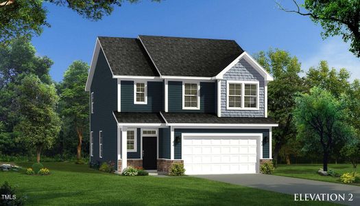 New construction Single-Family house 617 Hipwood Dr, Zebulon, NC 27597 - image