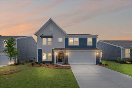 New construction Single-Family house 107 Cherry Glen Wy, Euharlee, GA 30145 Breckenridge- photo 0