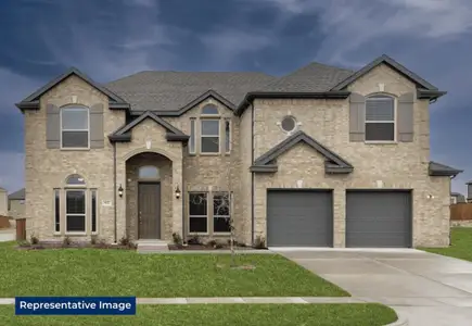 New construction Single-Family house 4409 Angevin Ave, Celina, TX 75009 plan Remington 2F (w/Media) - image