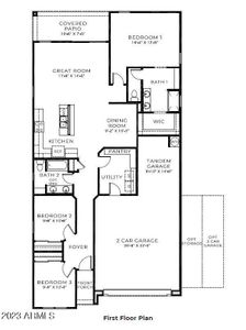 Dove Floor plan