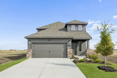 New construction Single-Family house 9908 Ranch Oaks Dr, Ponder, TX 76259 plan Redwood - image