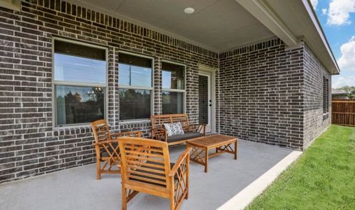 Lovely covered patio