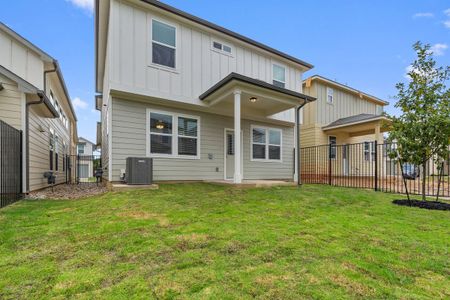 New construction Single-Family house 122 Dogvane Cir, Kyle, TX 78640 plan Harmony - image