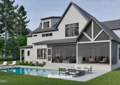 New construction Single-Family house 7636 Matherly Dr, Wake Forest, NC 27587 - image