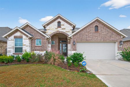 New construction Single-Family house 18338 Tiger Flowers Dr, Conroe, TX 77302 plan Mirabelle - image