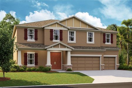 New construction Single-Family house 5351 Everlong Drive, Apollo Beach, FL 33572 Virginia Park- photo 0