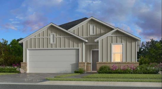 New construction Single-Family house 21811 Flannel Bush Lane, Cypress, TX 77433 Lantana- photo 0