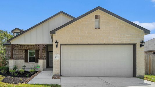 New construction Single-Family house 855 Waukegan Rd, Conroe, TX 77306 - image