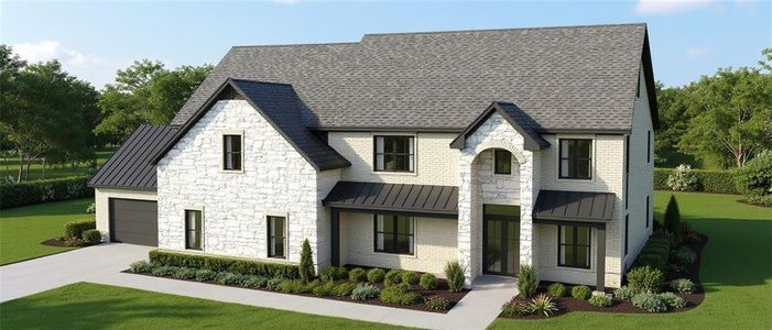 New construction Single-Family house 3229 Camp Branch Cir, Buford, GA 30519 - image