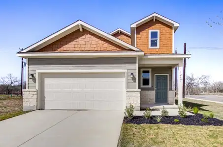 New construction Single-Family house 9880 Chavaneaux Lndg, San Antonio, TX 78221 plan Riley - 2511 - image