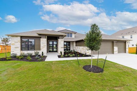 New construction Single-Family house 201 Clancy Dr, Liberty Hill, TX 78642 plan Leighton - image