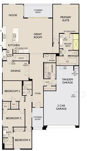 Jade floorplan - Lot 109