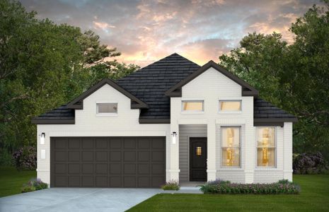 New construction Single-Family house 704 Amber Falls Dr, Montgomery, TX 77356 plan Haskell - image