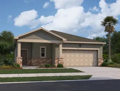 New construction Single-Family house 14483 Italy Ave, Dade City, FL 33523 plan Glimmer - image