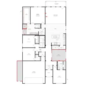 New construction Single-Family house 2401 Rams Horn Dr, Waxahachie, TX 75167 plan Olive III - image