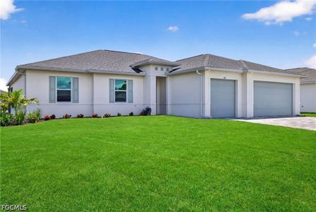 New construction Single-Family house 122 Sw 21St Ter, Cape Coral, FL 33991 plan The Paradise Cove - image