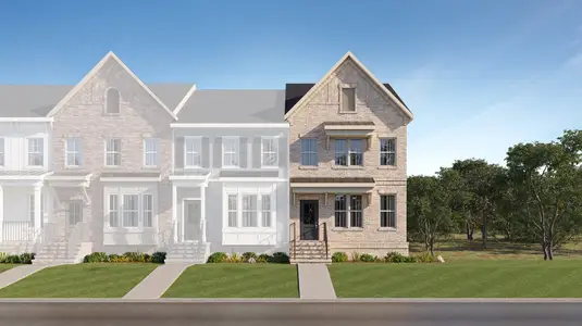 New construction Multi-Family house 146 Agnew Wy, Woodstock, GA 30188 plan Preston - image